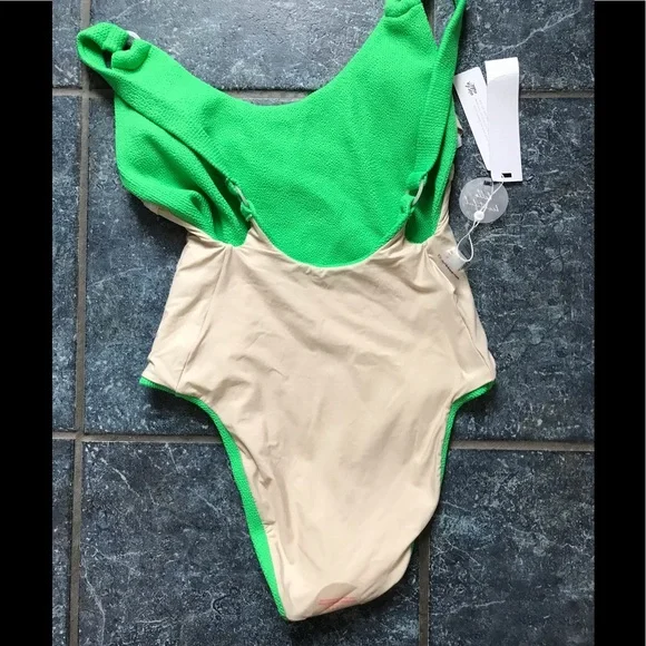 NWT Anthropologie PilyQ Hailey one piece swim L - Picture 11 of 11